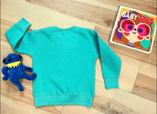 Load image into Gallery viewer, The Bus Came By And I Got On Grateful Sesame Crewneck Sweatshirt - ONE Size 4T and 5/6 left!