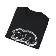 Load image into Gallery viewer, Dogs Stole Things Phish Unisex Softstyle T-Shirt