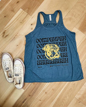 Load image into Gallery viewer, Harpua Deep Teal Flowy Racerback Phish Tank - Size S>2XL