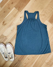 Load image into Gallery viewer, Harpua Deep Teal Flowy Racerback Phish Tank - Size S>2XL