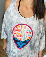 Load image into Gallery viewer, Women are Smarter Grateful Tie Dye Tunic Top - Size M left!