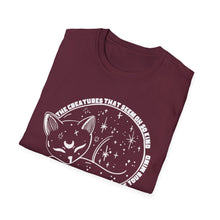Load image into Gallery viewer, Cats Stole Things (White Design) Phish Inspired Unisex Softstyle T-Shirt