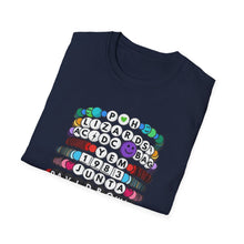 Load image into Gallery viewer, Swiphtie Phish Phriendship Bracelets Unisex Softstyle T-Shirt