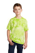 Load image into Gallery viewer, Green Tie Dye Love Your Mama Tee - One Youth Large left!