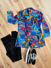 Load image into Gallery viewer, Split Open and Melt Springtime Psychedelic Phish Blazer - One Size XL!