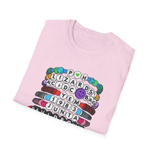 Load image into Gallery viewer, Swiphtie Phish Phriendship Bracelets Unisex Softstyle T-Shirt