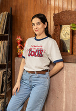 Load image into Gallery viewer, Call Me Pretty And Take Me On Phish Tour 70’s Style Unisex Cotton Ringer T-Shirt
