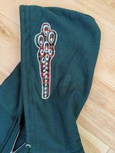 Load image into Gallery viewer, Green and Plaid Phish Full Zip Men’s Hoodie - Size XL or 2XL