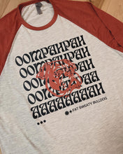 Load image into Gallery viewer, Harpua Bulldog Burnt Sienna Phish Baseball Tee - ONE Men’s size XL left!