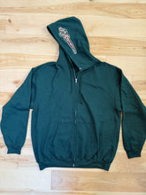 Load image into Gallery viewer, Green and Plaid Phish Full Zip Men’s Hoodie - Size XL or 2XL
