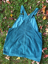 Load image into Gallery viewer, Grateful Bear Jade Tie Dye Corduroy Overall Dress - ONE Size Medium (size 8ish)
