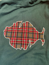 Load image into Gallery viewer, Green and Plaid Phish Full Zip Men’s Hoodie - Size XL or 2XL