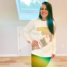 Load image into Gallery viewer, Grateful Dead Dancing Bear Tie Dye Stripe Sweatshirt - ONE Size Small left!