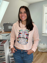 Load image into Gallery viewer, Phish Kandi EDM Bracelet Cropped Hoodies - Blush or Atlantic
