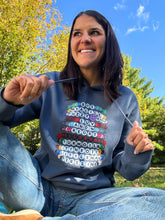 Load image into Gallery viewer, Billy Strings Friendship Bracelet Storm Blue Hoodie - Unisex Small&gt;2XL