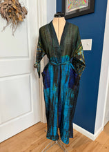 Load image into Gallery viewer, Surrender To The Flow Tie Dye Silk Phish Kimono - Size Sm&gt;L/XL