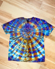 Load image into Gallery viewer, Going Down The Road Feeling Bad Bad Bad Grateful Dead Inspired VibrantTie Dye Tee - Size Large