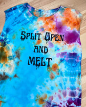 Load image into Gallery viewer, Split Open and Melt Tie Dye Phish Maxi Dress - Size XL