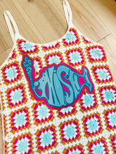 Load image into Gallery viewer, Granny Square Lined Phish Summer Tour Dress - Fits up to a Size M/L