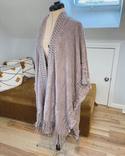 Load image into Gallery viewer, Terrapin Moon Grateful Fringy Sweater Kimono - One Size Fits ALL (Only ONE Left!)