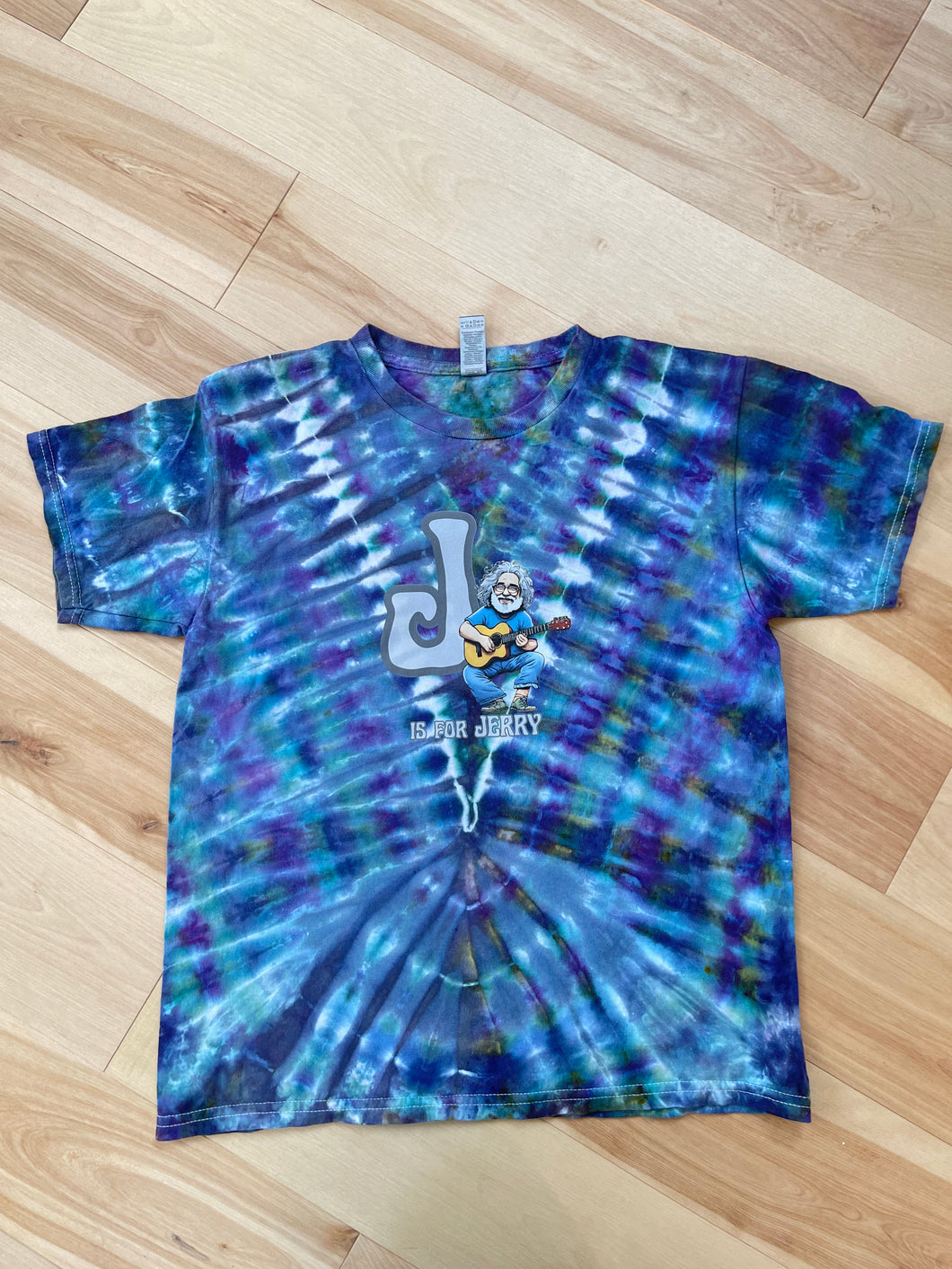 Youth Large J is For Jerry Tie Dye Tee