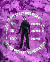 Load image into Gallery viewer, Mikes Song&gt;Weigh Purple on Purple Tie Dye Phish Tee - Size S&gt;2XL