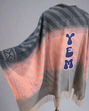 Load image into Gallery viewer, Way Out West Ombré Tribal You Enjoy My Phish Kimono/Shawl - One size fits all (Only One Made!)