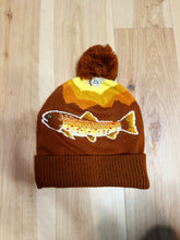 Load image into Gallery viewer, Billy Strings BMFS Rainbow Trout Brown Earth Tone Beanie (Removable Pom)- Only 2 Available!
