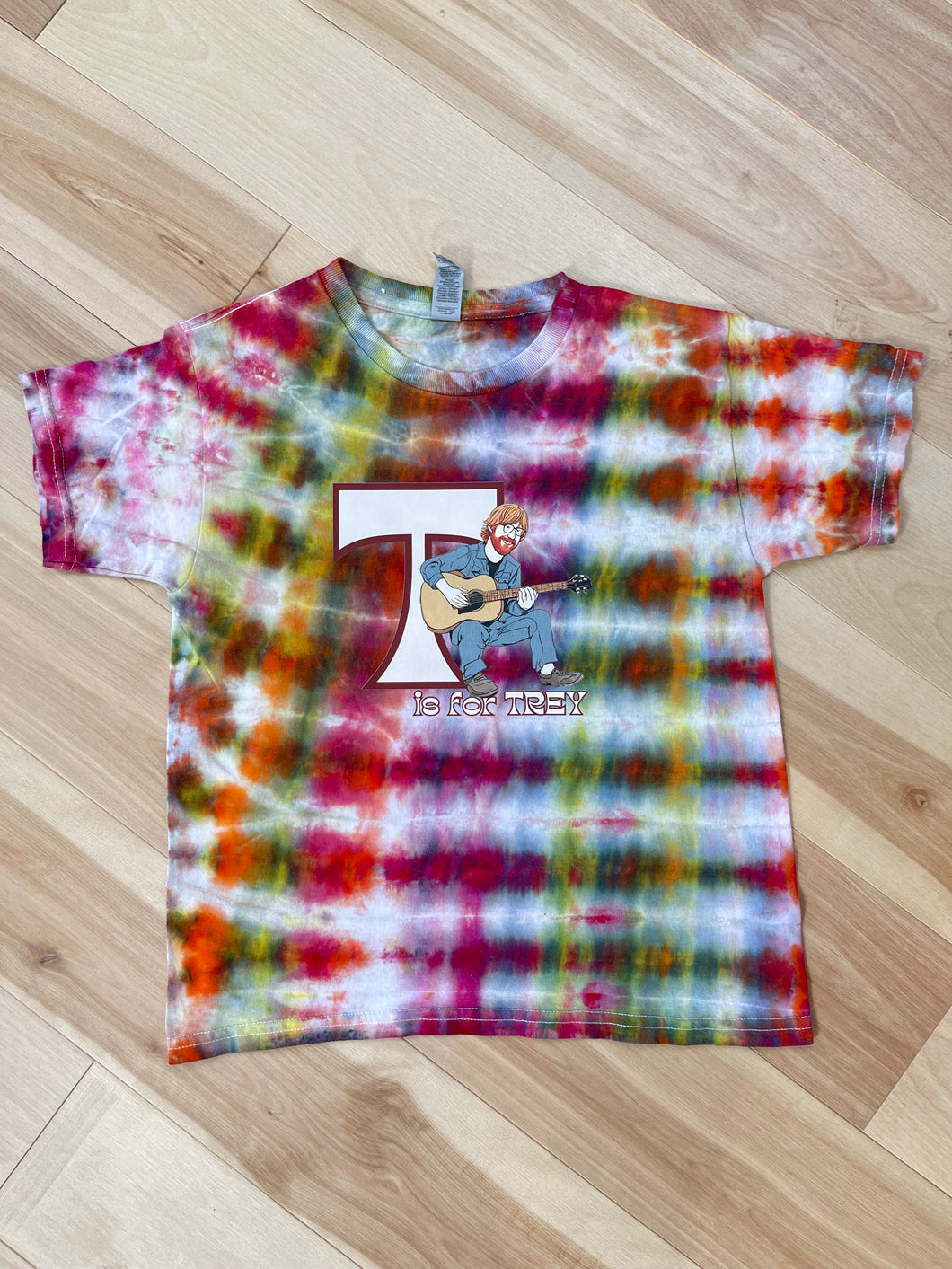 Youth Small T is for Trey Tie Dye Phish Tee