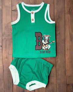 B is for Billy Strings Retro Gender Neutral Baby Set - One Size 6/9 months left!