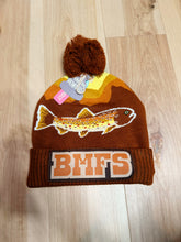 Load image into Gallery viewer, Billy Strings BMFS Rainbow Trout Brown Earth Tone Beanie (Removable Pom)- Only 2 Available!