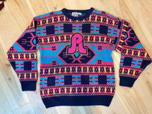 Load image into Gallery viewer, Vintage Aztec Pretty Lights Knit Sweater - Mens Medium or a Ladies Large