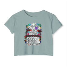 Load image into Gallery viewer, Pretty Lights Kandi/Swiftie Bracelets Women&#39;s Festival Crop Top