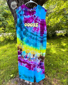 Goose Tie Dye Maxi Dress - Plus Size 2X