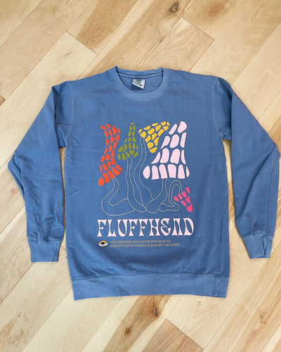 Light Blue Fluffhead Comfort Colors Phish Crewneck Sweatshirt