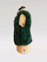 Load image into Gallery viewer, Party Time Faux Fur Phish Vest - ONE Size Medium left!
