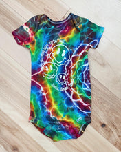 Load image into Gallery viewer, Nothing Left To Do But Smile Smile Smile Tie Dye Grateful Dead Onesie - Size 24 Months