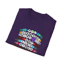 Load image into Gallery viewer, Pretty Lights Kandi/Swiftie Style Friendship Bracelets Unisex Softstyle T-Shirt