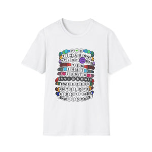 Swiphtie Phish Phriendship Bracelets Unisex Softstyle T-Shirt