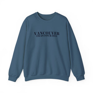 Vancouver Eras Tour Blue Unisex Heavy Blend™ Crewneck Sweatshirt