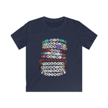 Load image into Gallery viewer, YOUTH Grateful Swiftie Friendship Bracelet Softstyle Tee