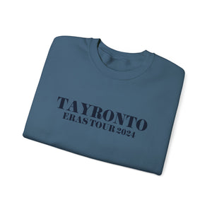 Tayronto Eras Tour Blue Unisex Heavy Blend™ Crewneck Sweatshirt