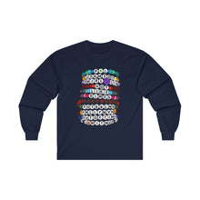 Load image into Gallery viewer, Pretty Lights Kandi/Swiftie Friendship Bracelets Unisex Ultra Cotton Long Sleeve Tee (Various Colors)