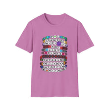 Load image into Gallery viewer, Pretty Lights Kandi/Swiftie Style Friendship Bracelets Unisex Softstyle T-Shirt