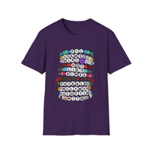 Load image into Gallery viewer, Pretty Lights Kandi/Swiftie Style Friendship Bracelets Unisex Softstyle T-Shirt