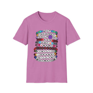 Widespread Panic Swiftie Inspired Kandi Friendship Bracelet Unisex Softstyle T-Shirt