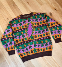 Load image into Gallery viewer, Grateful Peace and Mushies Springtime Sweater - Size S/M