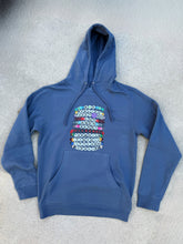 Load image into Gallery viewer, Billy Strings Friendship Bracelet Storm Blue Hoodie - Unisex Small&gt;2XL