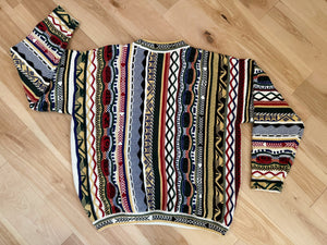 Coogi Inspired Funky Phish Sweater- Men’s Large