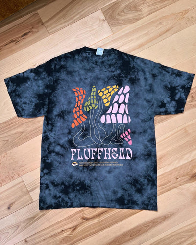 Black Tie Dye Fluffhead Phish Tee - Size XL or 2XL left!